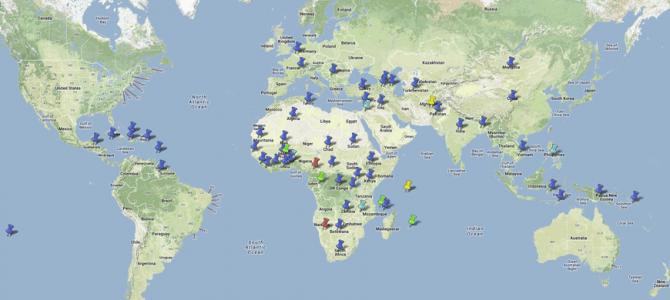 Linpico Worldwide Project Locations